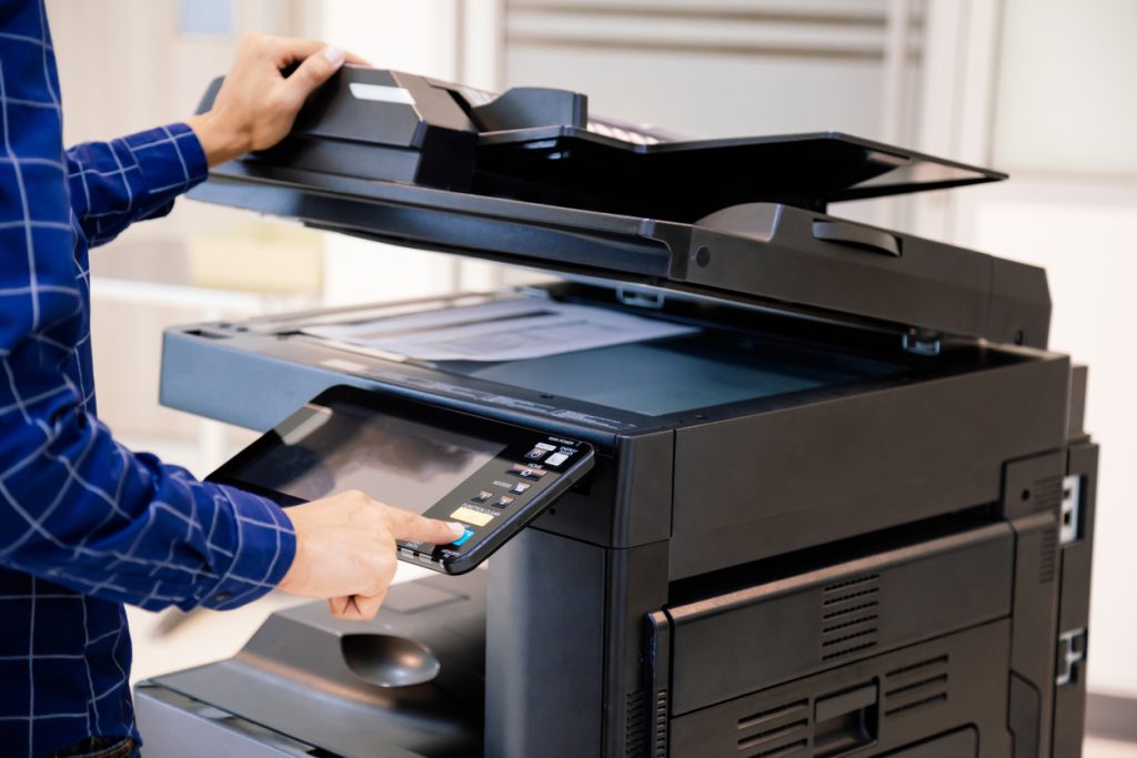 printer in a office